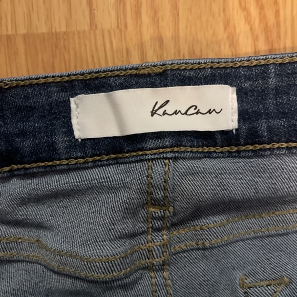 KanCan Stretch Blue Denim Mid Rise Flare Jeans / Pants Size 11/29 - Picture 5 of 10